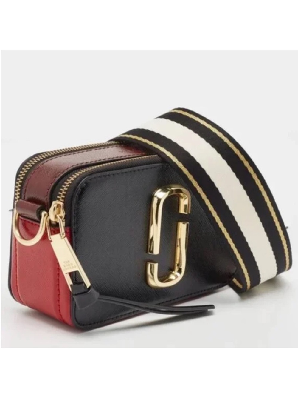 Marc Jacobs snapshot bag!! Black and Gold Crossbody Bag with Camera Style NWOT